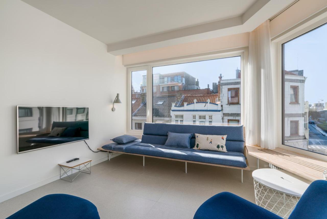 De Zwemmer - Practical, Optimized App With Garage Ostende Exterior foto